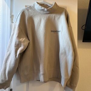 Essentials mock neck sweatshirt